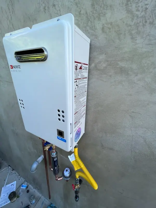Tankless water heater installation for Chaplin homes
